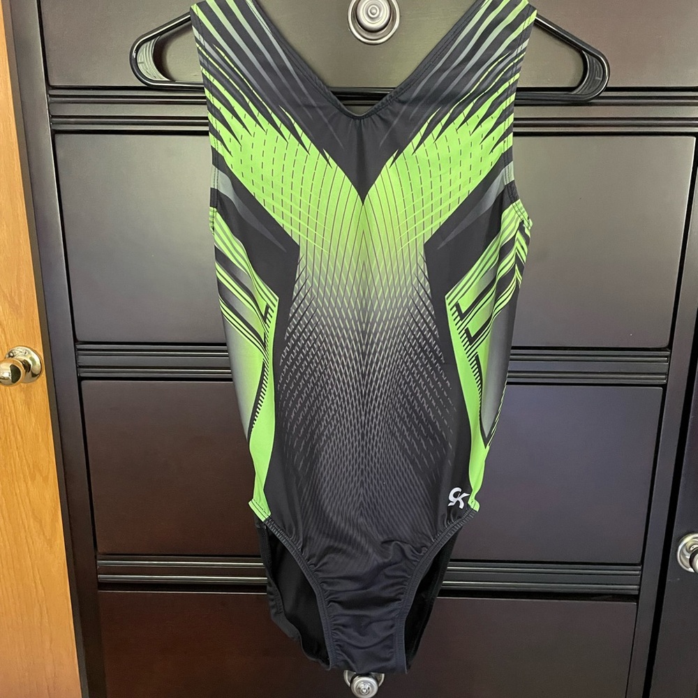 NEW NEVER WORN GK gymnastics leotard. Size AL.